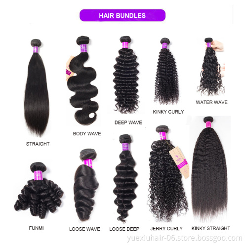 Wholesa No Shedding Tangle Great High Grade 1 donor 100% Virgin Brazilian Human Hair Bundles with Lace Closure for black women